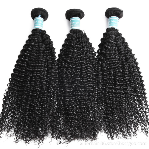 High Quality With Lace Frontal Closure Weave Raw Mink Brazilian Bundles Cuticle Aligned Virgin Human Hair Extension